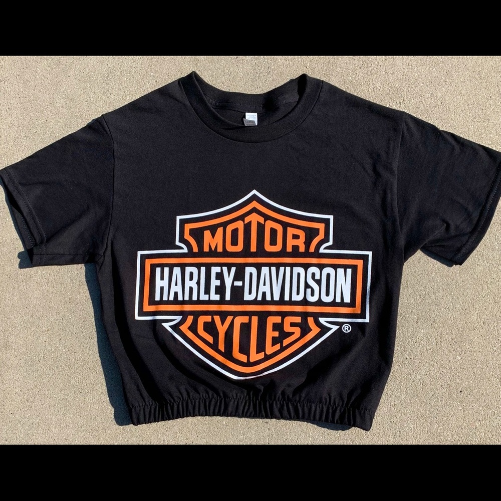 Harley Davidson crop top